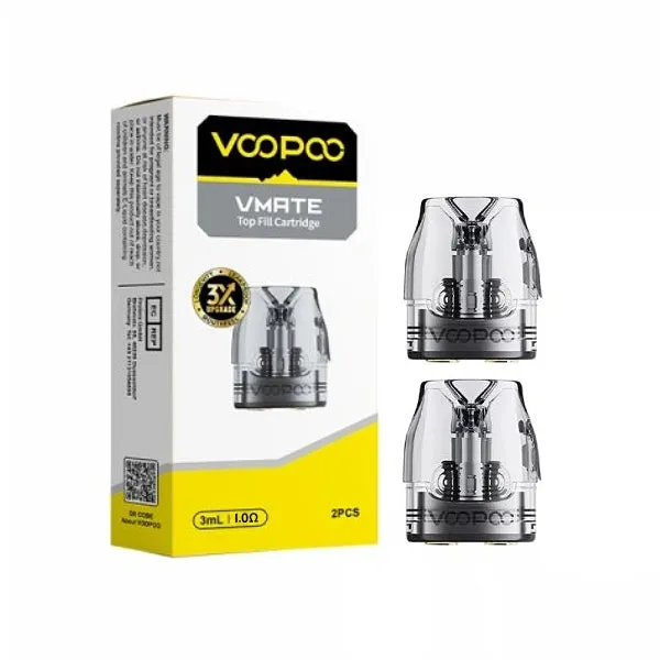 VMATE VOOPOO 通用空彈 1盒2入 主機通用 煙彈 電子煙空彈 空倉